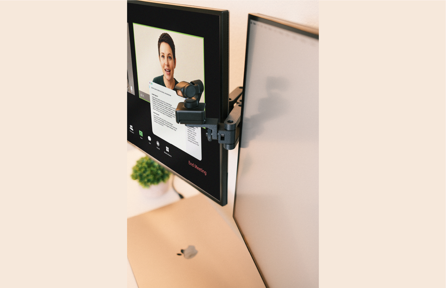 Eye Contact Webcam Arm